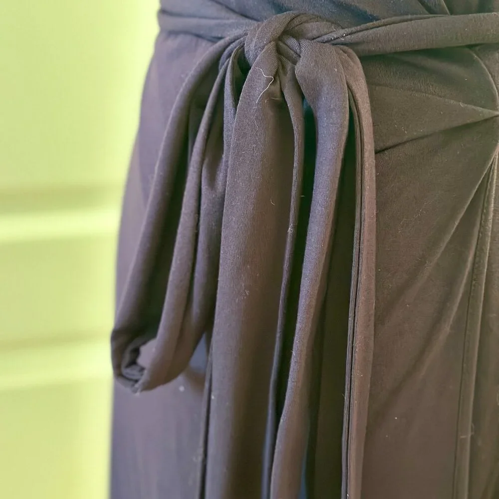 Moda International Long-Sleeve Wrap Dress - Picture 6 of 8